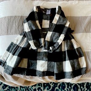 Carters flannel dress 9M